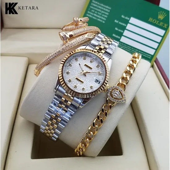 طقم رولكس نسائي هاي كوالتي 3