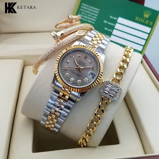 طقم رولكس نسائي هاي كوالتي 6