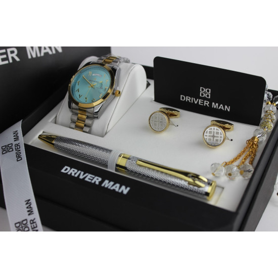 أطقم ساعات رجالية بتصميم حديث A-203