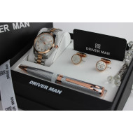 أطقم ساعات رجالية بتصميم حديث A-204