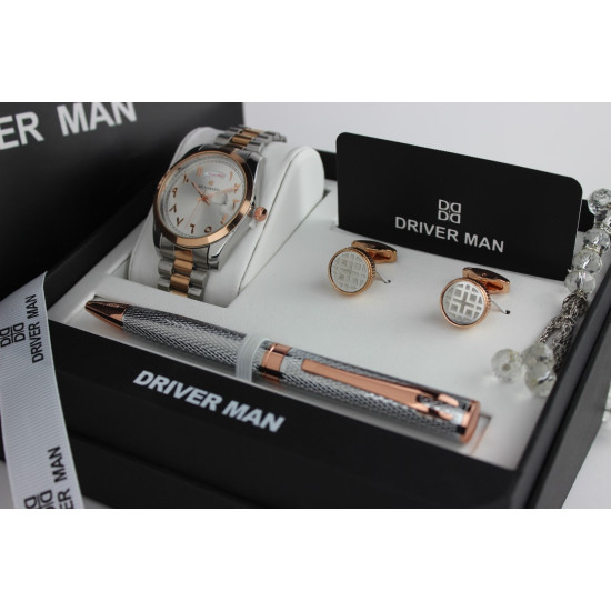 أطقم ساعات رجالية بتصميم حديث A-204